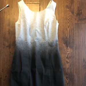 Ombré effect banana republic sheath dress